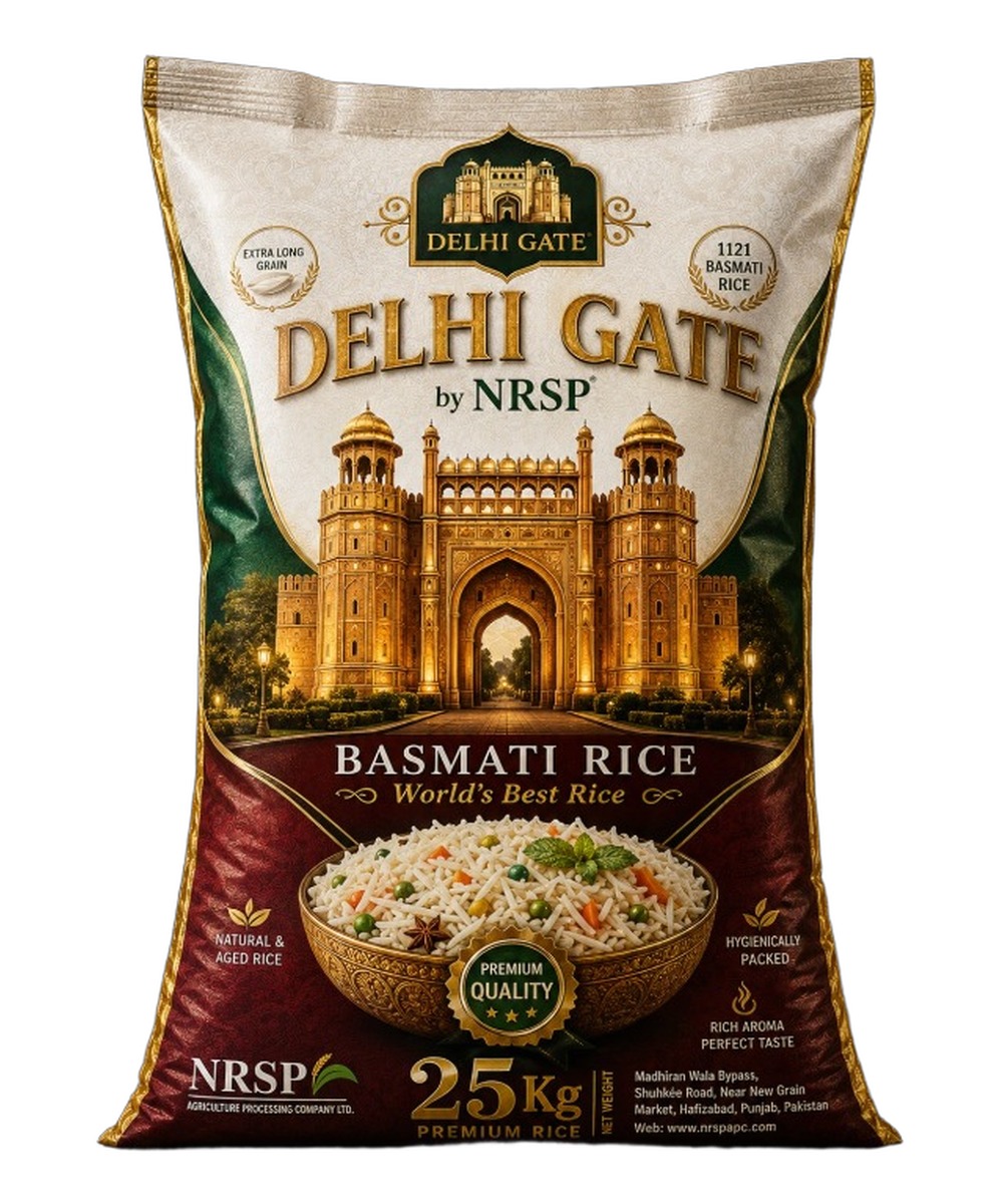 Delhi Gate by NRSP Basmati Rice — 25kg