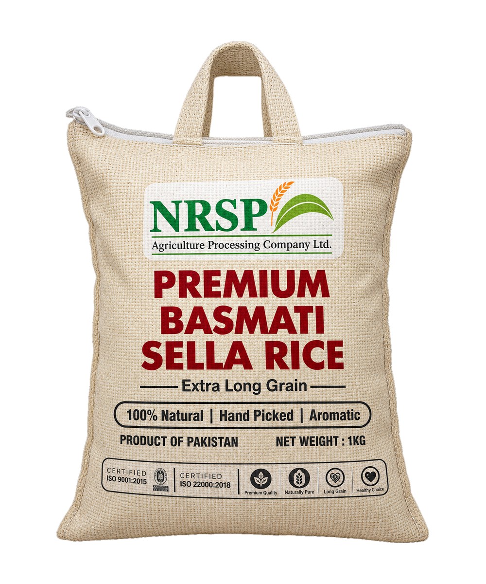 NRSP Premium Basmati Sella Rice — 1kg