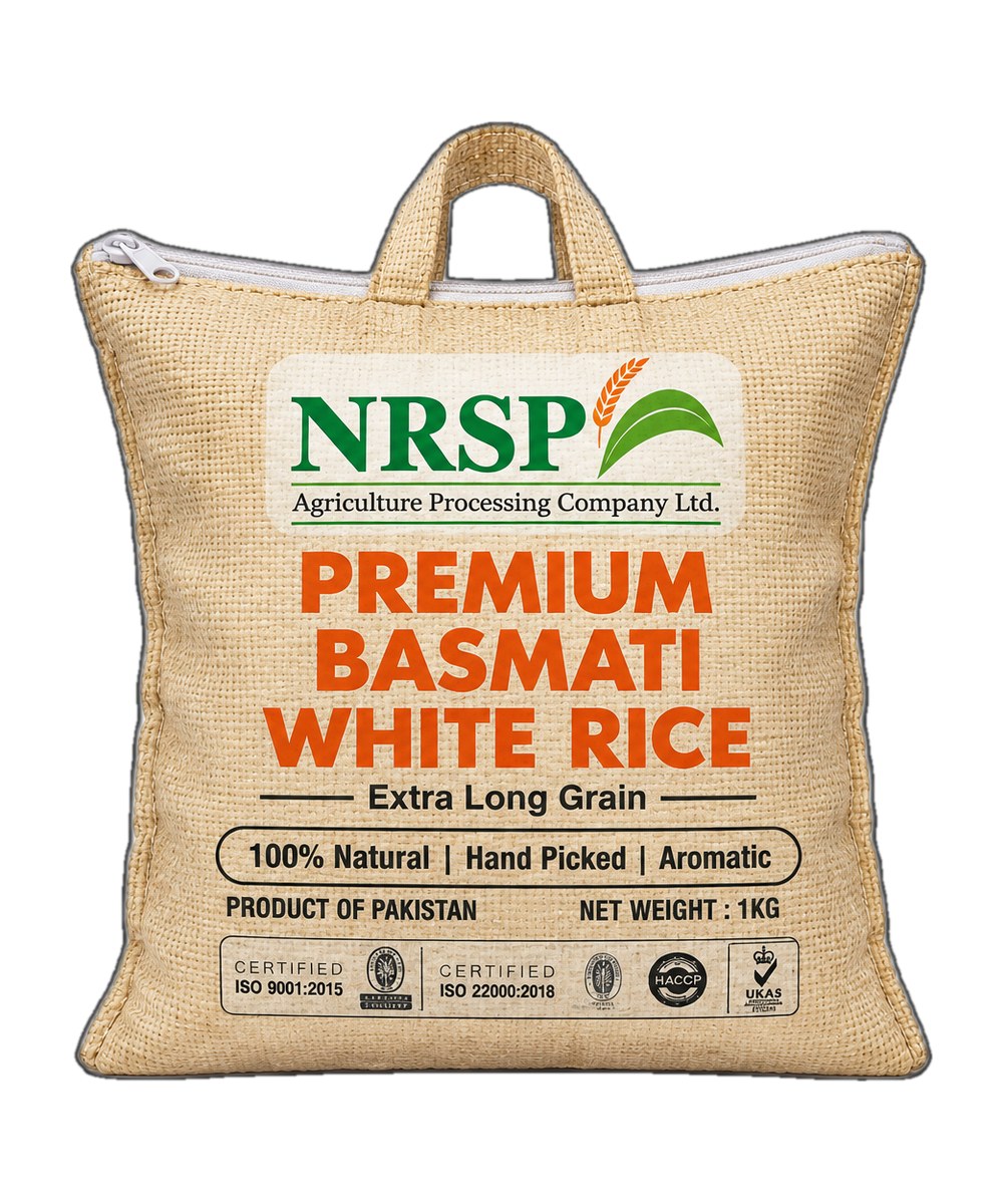 NRSP Premium Basmati White Rice — 1kg