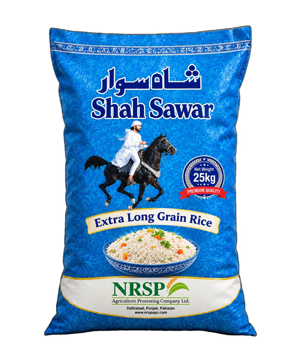 Shah Sawar Extra Long Grain Rice — 25kg
