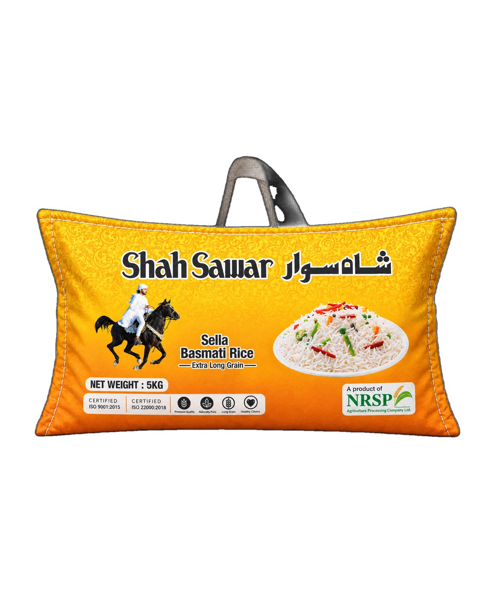 Shah Sawar Sella Basmati Rice — 5kg
