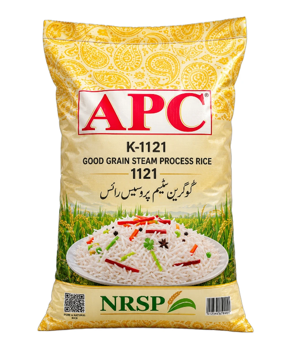 K-1121 — GOOD GRAIN STEAM PROCESS RICE