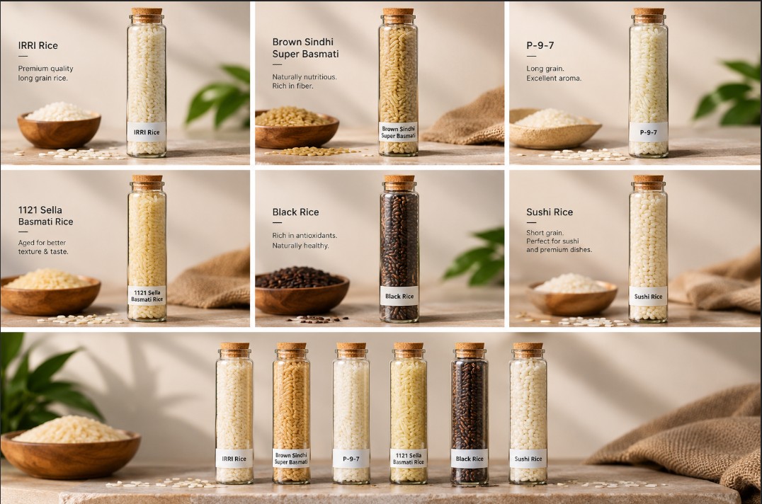 NRSP APCL rice variety samples